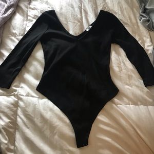 Tobi Black Bodysuit